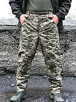 Тактичні зимові штани піксель на Omni-Heat Чоловічі військові штани на синтепоні піксель до -20
