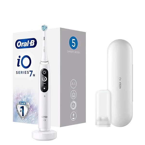 Braun Oral-B iO Series 7N White Alabaster Електрична зубна щітка, фото 1