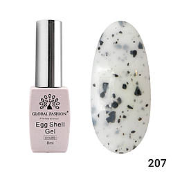 Гель-лак Global Fashion Egg Shell 207, 8 мл