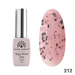 Гель-лак Global Fashion Egg Shell 212, 8 мл