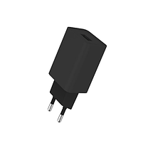 Зарядний пристрій мережевий USB + кабель Type-C 2,4A 10W чорний ColorWay CW-CHS012CC-BK, фото 6