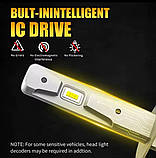 H1 2 шт. Автолампи світлодіодні AILEO 10000LM 6000K CSP 7035, фото 2