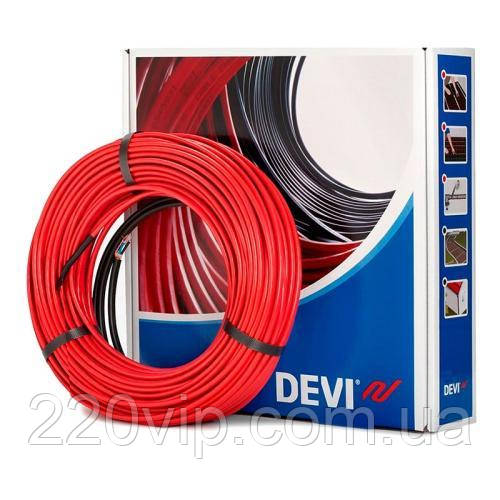 Тепла підлога Deviflex 18T 68м 1220 Вт, 8,5м2 (140F1245), нагрівальний кабель у стяжку Devi, Діві кабельний, фото 1