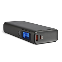 Павербанк 20000 mAh Videx VPB-323 100W PD LED дисплей чорний, фото 9