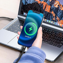 Кабель USB PD Type-C/Type-C ColorWay CW-CBPDCC047-BK 3,0A 1м чорний, фото 4