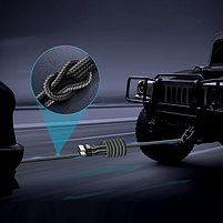 Кабель USB PD Type-C/Type-C ColorWay CW-CBPDCC047-BK 3,0A 1м чорний, фото 9