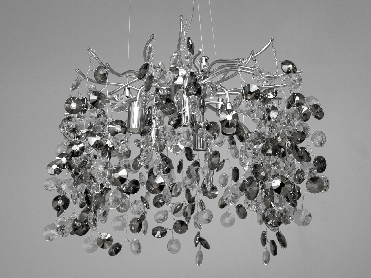 Кришталева люстра в хромі/золоті Linisoln 601-450, фото 1