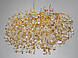 Кришталева люстра в золоті Linisoln 601-L1200 GD, фото 2