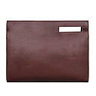 Шкіряна сумка-папка, портфоліо, органайзер, месенджер великий розмір John McDee A0011XL, фото 4