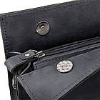 Шкіряна сумка-папка, портфоліо, органайзер, месенджер великий розмір John McDee A0011AL, фото 8