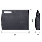 Шкіряна сумка-папка, портфоліо, органайзер, месенджер великий розмір John McDee A0011AL, фото 10