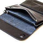 Клатч чоловічий Practico, чорний Grande Pelle 704610, фото 7