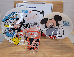 Disney Party Mickey Набір для дітей 3 пр Luminarc N5278