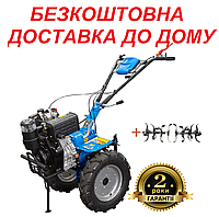 Мотоблок дизельный 12 л.с. Кентавр МБ 2012Д (колеса 5.00-12)