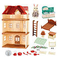 Ігровий будинок для ляльок, флоксових фігурок (аналог Sylvanian Families) арт. A 07, фото 4