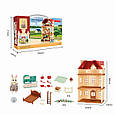 Ігровий будинок для ляльок, флоксових фігурок (аналог Sylvanian Families) арт. A 07, фото 5