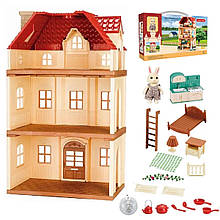 Ігровий будинок для ляльок, флоксових фігурок (аналог Sylvanian Families) арт. A 07