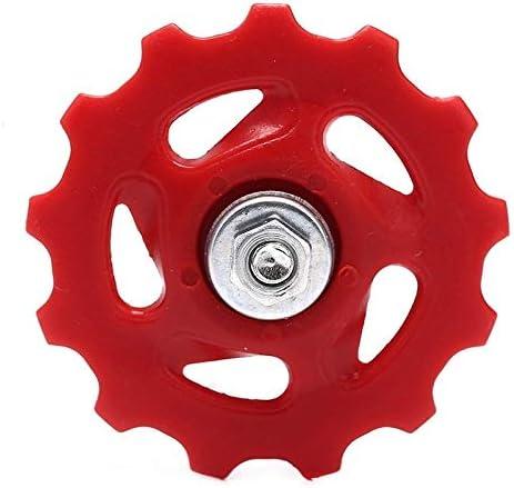Зірочка ролик на 13 зубів для заднього перемикача велосипеда червона, фото 1
