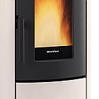 Сучасна пелетна піч для водяного опалення NORDICA Guenda Idro ivory — 16,2 кВт, фото 4