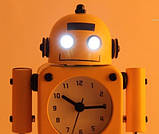 Будильник у вигляді робота червоний — стильний і функціональний аксесуар для вашого ранку, фото 4