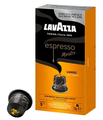 Кава в капсулах 55 g Lavazza NCC ALU Espresso Lungo 10 шт., фото 1