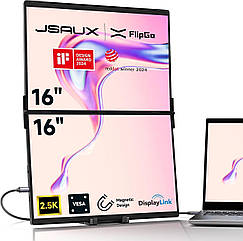 JSAUX FlipGo Pro Портативний монітор 16-22" Full HD