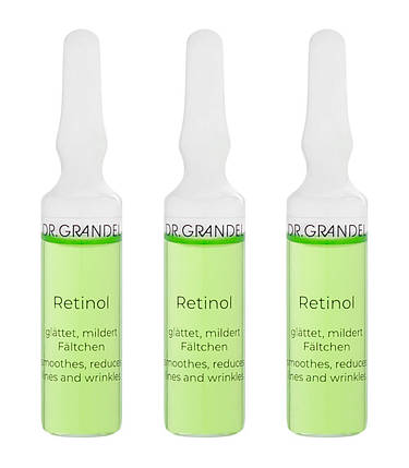 Ампули з ретинолом проти зморшок Dr. Grandel Retinol, 3х3 мл, фото 3