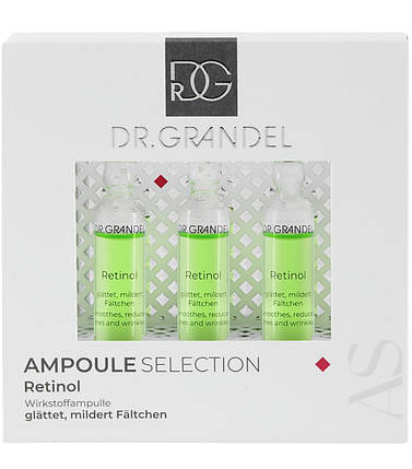 Ампули з ретинолом проти зморшок Dr. Grandel Retinol, 3х3 мл, фото 1