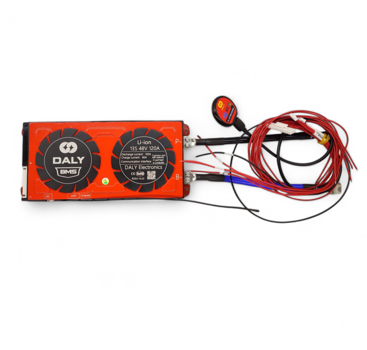 Smart BMS контролер Daly 13S 48 вольтів 120 A з Bluetooth