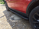 Бічні пороги Bosphore Black на Land Rover Discovery Sport 2019+ Пороги майданчика Ленд Ровер Діскавері Спорт, фото 3