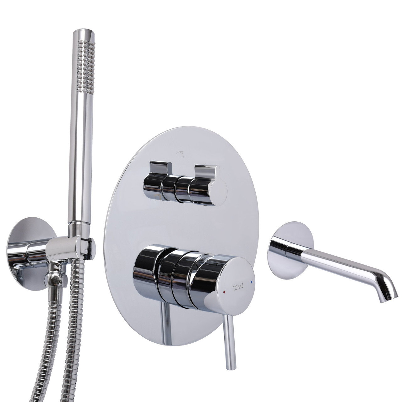 Змішувач для ванни вбудований TOPAZ LOFT TLF 32202-H39-C, фото 1