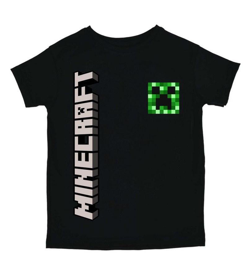 Футболка Minecraft з лого | Мерч Майнкрафт Україна, фото 1