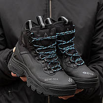 Зимові Чоловічі Кросівки Nike ACG Air Zoom Gaiadome Gore-Tex Black / Найк АСГ Аїр Зум Гаядом Гор Текс Чорні, фото 4