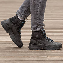Зимові Чоловічі Кросівки Nike ACG Air Zoom Gaiadome Gore-Tex Black / Найк АСГ Аїр Зум Гаядом Гор Текс Чорні, фото 6