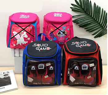 Рюкзак яскравий на блискавці з кишенею 20*25 см модний принт у різних варіантах Nina