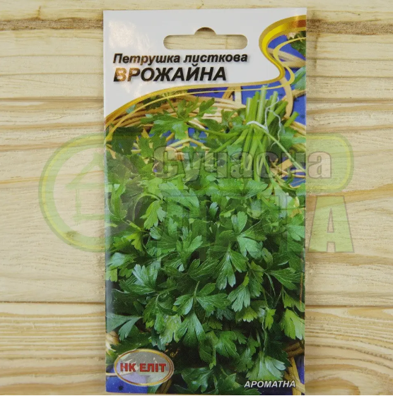 Насіння Петрушка Листкова Врожайна 3 г НК Еліт, фото 1