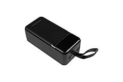 Повербанк-Power Bank GP-40BQC 40000 mAh Grunhelm (портативная батарея, черний) скора підзарядка