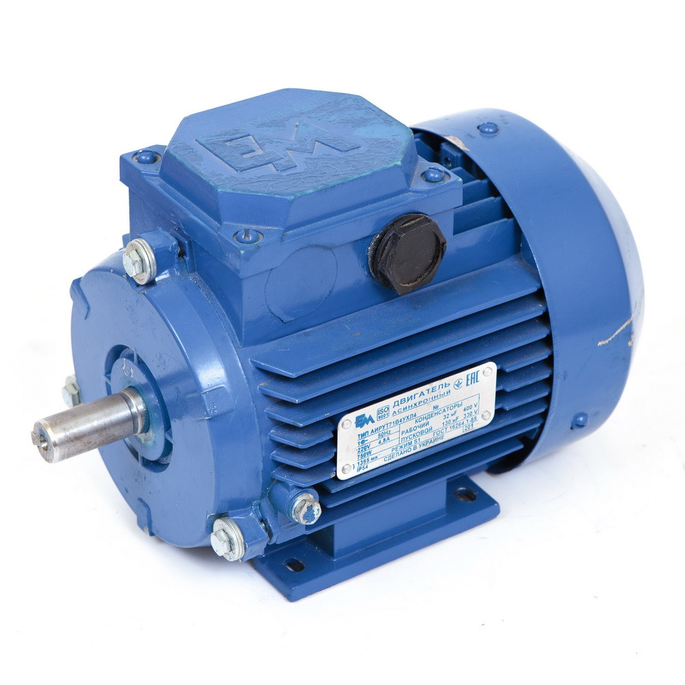 Електродвигун доїльного апарату УІД-10 750Вт 1500об, фото 1