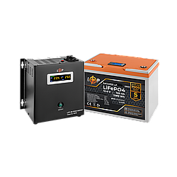 Комплект резервного живлення LP (LogicPower) ДБЖ + літієва (LiFePO4) батарея (UPS W800+ АКБ LiFePO4 1280Wh)
