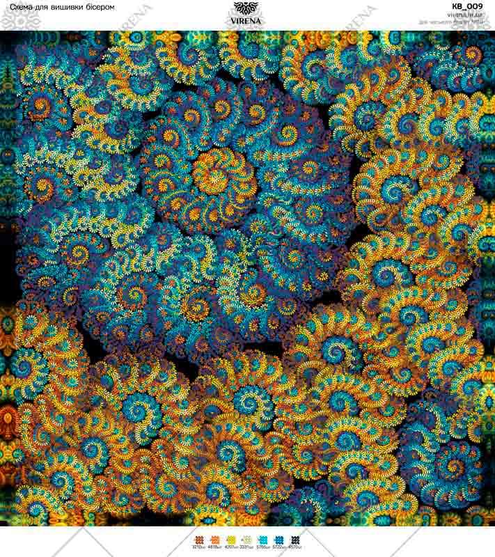 Схема для вишивки бісером Квадрат (КВ-009), фото 1