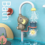 Іграшка для ванної/водоспад "Слоник" арт. A 3001-1, фото 3