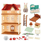*Ігровий будиночок для ляльок, лісових насіння (аналог Sylvanian Families) арт. A 07, фото 3