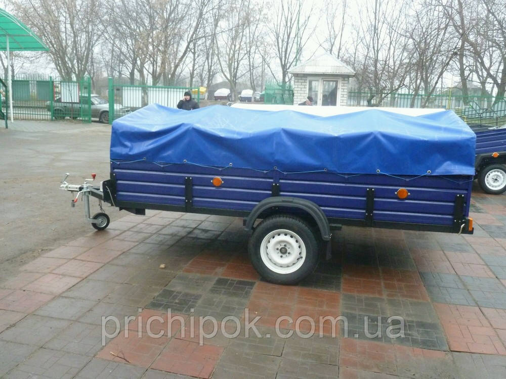 Тент на легковий причіп лев супертка рюкзак, фото 1