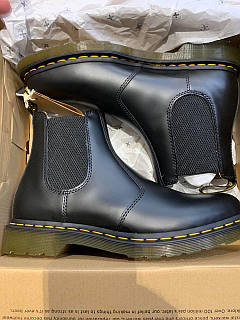 Челсі Dr. Martens 2976 Black Nappa 27100001 оригінал