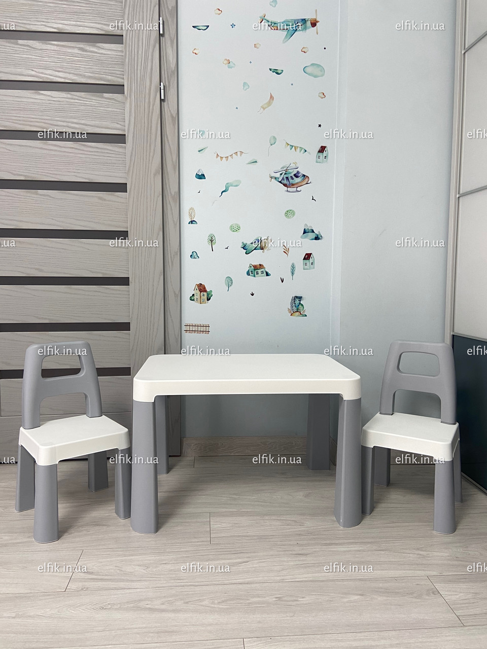 Дитячий стіл з двома стільцями ТехноK, арт. 0150, фото 1