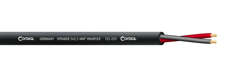 Кабель акустичний Cordial CLS 225 BLACK