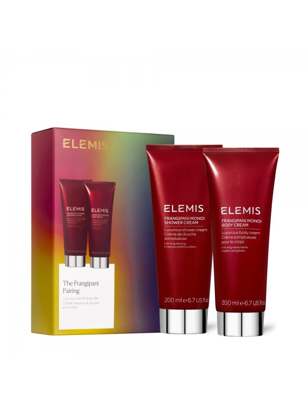 Розкішний дует для тіла ELEMIS The Frangipani Pairing Luxurious Shower & Body Set, фото 1