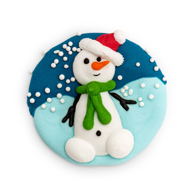 Кондитерська прикраса. "Сніговик", фото 1