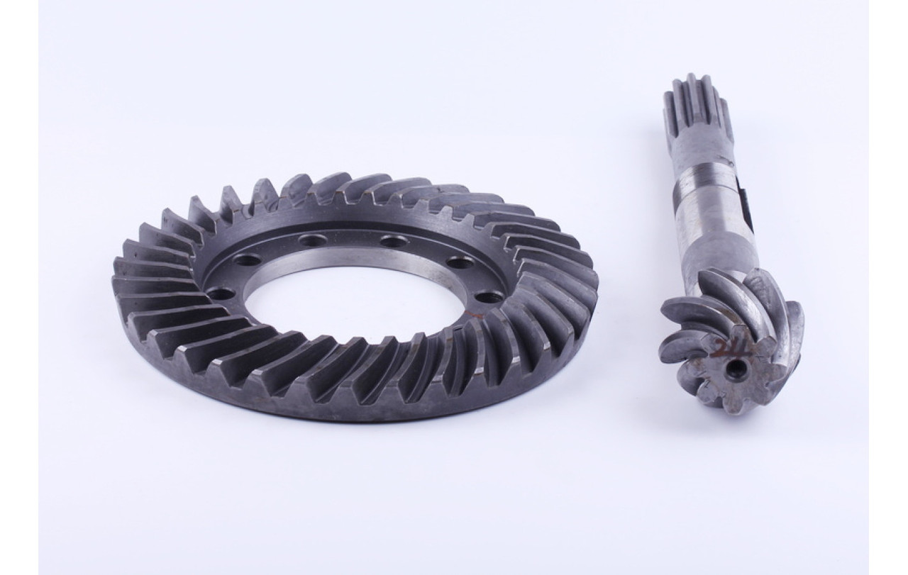 Головна пара заднього мосту (шестерня ведена Z-8/10 + шестерня ведуча Z-35) DongFeng, фото 1