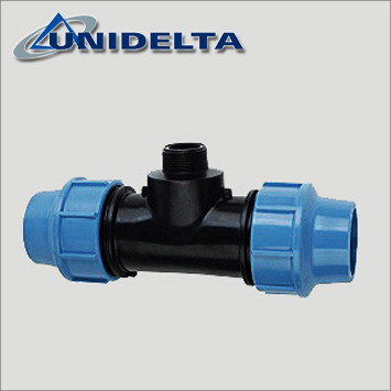 Трійник Unidelta 63х2 1/2" РН ПНД, фото 1